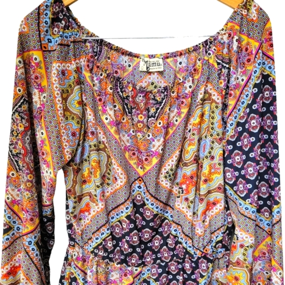 Show Me Your MuMu Rane Paisley Romper Size L - Picture 4 of 14